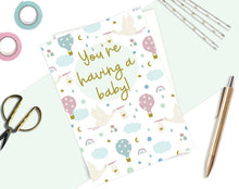 Load image into Gallery viewer, You&#39;re Having A Baby Card
